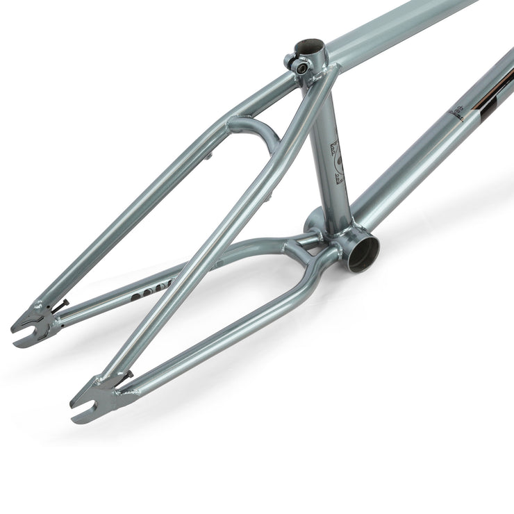 bmx bicycle frame DK Phase BMX Freestyle Frame 20.8” / Silver Sage