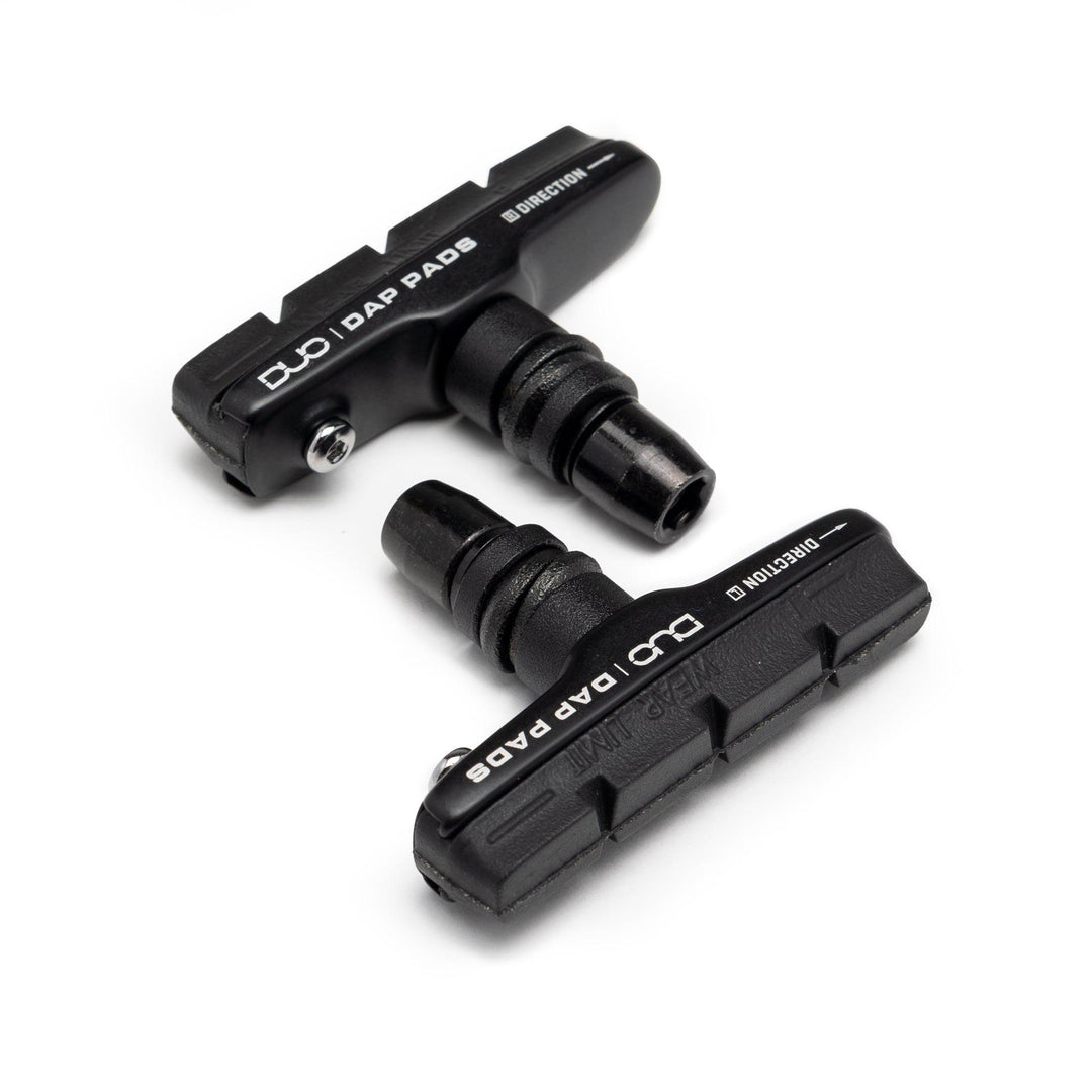 MITSTOCKS 10-Pack Bolt-On Bike Brake Pads - 40mm Rubber Shoes For MTB, BMX, Old School Bikes