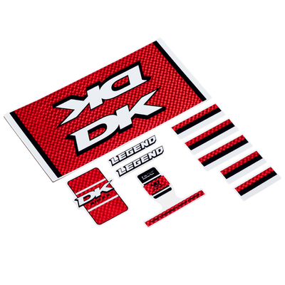 DK Legend Retro Cruiser Sticker Kit - DK Bicycles